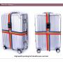 DC042 Adjustable Luggage Straps Fashion Portable Suitcase Belts with Combination Lock Custom Travel Luggage Belt Strap