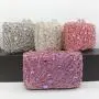 New rhinestone purses handbag party designer bags bridal elegant clutches crystal evening bags women's clutch bag