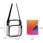 PVC bag Fashion Entire Transparent  Mini Clear Women Crossbody Bag