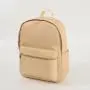 RTS Large Capacity Customizable Logo Travel Storage Bag Macaron Candy Color Black Chenille Patch Nylon Backpack