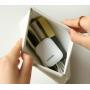 ZR481Women Lipstick Bag Girl Portable Mini Simple Hand Cosmetics Headset Travel Data Cable Storage Makeup Bag Coin Purse Wallet