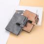 OEW003 Coin Purses Fold Leather Wallets For Women Small Coin Money Purse Bifold Purse ID Credit Card Holder