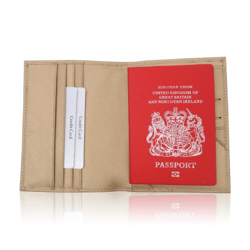 New Design Pu Leather Passport purse Holder Slim Travel Passport Cover Card Holder Rfid  Wallet