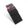 Factory Auto Pop Up Card Holder Wallet Metal Credit Card Holder Aluminum Cover Pop Up Wallet