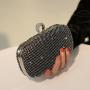2024 new diamond evening bag rhinestone clutch bag celebrity dress handbag women luxury fashion ladies clutch bag