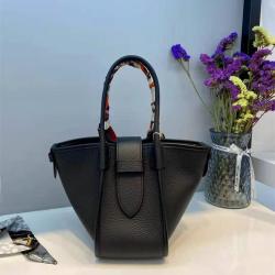 Factory Direct First Layer Cowhide Basket Bag 2021 New Soft Leather Bucket Bag Fashion Trapeze Ladies Tote Hand Bag