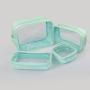 Custom Designer Cosmetic Transparency Bag Travel Toiletry Clear Makeup PVC Waterproof Zipper Clear Pouch