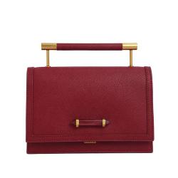Factory Wholesale Custom Brand Logo Womens Handbag Lichi Flap Pu Leather Vegan Luxury Top Handle Hand Bags Womens Crossbody Bags