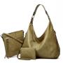 Soft pu leather large tote bag handbag crossbody popular women's handbags set ladies hand bags for women