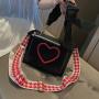 Hot sale cute pink color girls shoulder bag custom lolita stylish leather heart design women hand bag