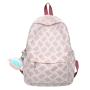 ZR439 Girls Waterproof New Fashion Backpack Nylon Custom Logo Schoolbag Travel Student Zipper Minimalist Schoolbag Laptop Bag
