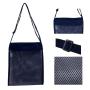 Gelory 11.4 x 13.7inch Beach Bag Shoulder Bags Mesh Net Handbag Crossbody Bag Lady Messenger Totes For Women
