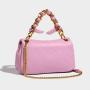 2024 Custom Embroidery Vegan Leather Cross Body Bag For Women Ladies Chain Purse