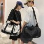 ZF263 New Travel Bag Oxford Sports Fitness Crossbody Bag Short Trip Shoulder Bag PU Waterproof Wear-resistant