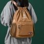 LX047 Custom Drawstring Backpack Lightweight Travel Sport Basketball String Bag with Pocket for Swimming Beach Fashion Sport Bag