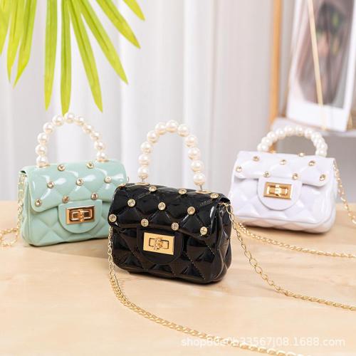 Factory wholesale Ladies Transparent Jelly Bag ladies handbag women's bag Korean style female shoulder crossbody bags