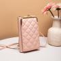 Hot Selling Korean Fashion mobile phone bag 2024 Ladies shoulder bag wholesale simple crossbody bags for women