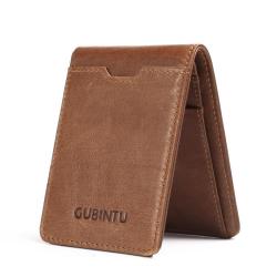 Thin Genuine Leather Men Wallets Card Holder Multifunctional Slim Brand Men Purse Business High Quality Men Wallets