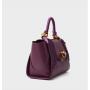 Fashion Ladies Designer Swing Bags Elegant Solid Color Golden Lock Hardware Cross Body Saddle Bag Scarf All-match Sling Purse