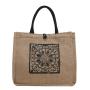 CCF344 Large Capacity Handbag 2022 New Fashion Tote Bag Women Ins Large Canvas Simple Shopping Bag Shoulder Crossbody Bag