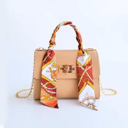 2022 New Fashion Retro Women's Bag Mini Silk Scarf Handbag Single Shoulder Messenger Bag For Ladies Fashion Women's Shoulder Bag