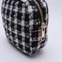 Keymay New Design 5 colors Women Storage Travel Toiletry Bag Organizer Plaid Cosmetic Bag Checkered Makeup Bag