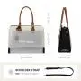 LOVEVOOK 15.6 17 inch Large Laptop Tote Bags For Ladies Waterproof Leather Business Work Briefcase Office Women Handbags Purse