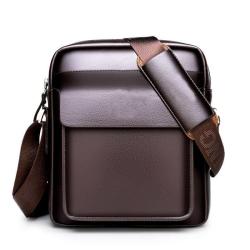 2024 New Fashion Wholesale PU Leather Messenger Bag For Men Office Business Briefcase Men shoulder bags