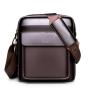 2024 New Fashion Wholesale PU Leather Messenger Bag For Men Office Business Briefcase Men shoulder bags