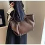 ZWY090 Daily Simple Work Travel Waterproof Large Tote Bag PU Woven Pattern Women Shoulder Bag Wholesale Hundred Shoulder Bag