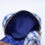 Fashion Durable Women Multi-function Travel Zipper Pouches Tweed Toiletries Storage Bag Plaid Cosmetic Makeup Bag