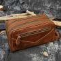 ZWY316 New Fashion Vintage Genuine Leather Men Clutch Bag Wholesale Daily Simple Wash Bag Hot Sale Practical Ladies Cosmetic Bag