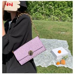 Pure Color Fashion Single Shoulder Temperament Suede Fashion Suede Shoulder Underarm Hand Bag 2023 Women Underarm Bags