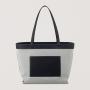Guangzhou Factory Shipping Custom Embossed Logo Canvas Bags PU Leather Wholesale Woman Hobo Leather Canvas bag