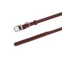 Factory eco-friendly high quality luxury genuine leather dog collar