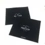 High End Black Velvet Travel Dust Envelope Pouch For Handbag Custom Logo Printed Velvet Gift Pillow Cover Bag