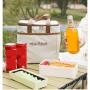 ZWY044 Outdoor Bento Insulated Bag Student Worker Oxford Thickened Aluminum Foil Lunch Bag New Simple Portable Storage Bag