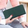 Wholesale Women Large Capacity Credit Card Wallet RFID Blocking Leather Zip Around Wallet
