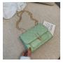 Cheap Women's Chain Bgas Fashion Pu Leather Small Ladies Shoulder Bags Female Solid Color Crossbody Bags for Women