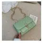 Cheap Women's Chain Bgas Fashion Pu Leather Small Ladies Shoulder Bags Female Solid Color Crossbody Bags for Women