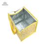 Cheap Hot Sale Portable Checkerboard Thermal Insulated Cooler Bag Lunch Cooler Bag with Handle