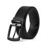 Custom Logo Designer Leather Belt Classic Men Belt Alloy Pin Buckle Belt For Men