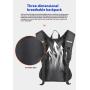 ZF294 Outdoor Nylon Running Backpack Safety Reflective Sports Shoulder Bag Water Bag Cycling Hiking Climbing Bag