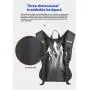 ZF294 Outdoor Nylon Running Backpack Safety Reflective Sports Shoulder Bag Water Bag Cycling Hiking Climbing Bag