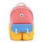 CHANGRONG Custom high quality multifunctional casual color block children school backpack Bag