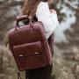 Latest Custom Designer Backpack High Quality Vintage Satchels Preppy Style Vegan Leather Women Bags