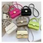 Fashion simple pure color handbag spring multi-color shoulder crossbody bag wholesale Bags women 2024 messenger bags for women