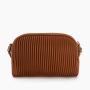 Wholesale Customized Cluth Bag Mini Women Pleated Bags Designer Pu Vegan Leather Crossbody Hang Bag