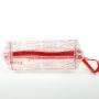 Waterproof Transparent PVC Makeup Bag Travel Clear PVC Wash Toiletry Cosmetic Bag With Custom Logo