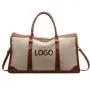 Custom Fitness Tote Bag with Large Capacity for Short-distance Canvas Travel Gym Shoulder Bag For Women